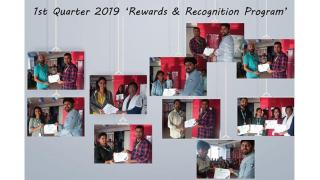 1st Quarter 2019 ‘Rewards & Recognition Program'