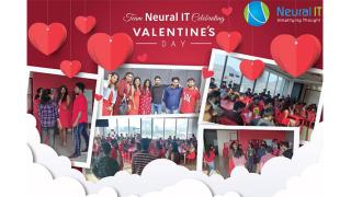 Team Neural IT Celebrating Valentine's Day 2020